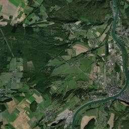 Vue aérienne des environs de La Clé des Champs