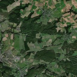Vue aérienne des environs de Aire de camping-car à Rancennes (3)