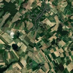 Vue aérienne des environs de Aire privée Beauval