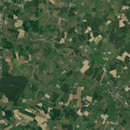 Vue aérienne des environs de Camping du Friset