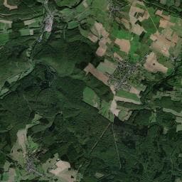 Vue aérienne des environs de Aire de camping-car - Fromelennes