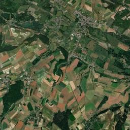 Vue aérienne des environs de Aire de camping-car à Eaucourt-sur-Somme