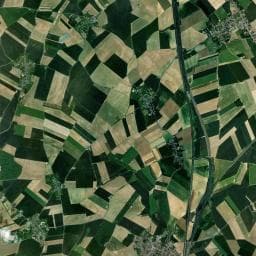 Vue aérienne des environs de Camping les Sumacs