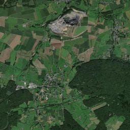 Vue aérienne des environs de Hututu
