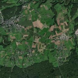 Vue aérienne des environs de Bivouac des Crayats