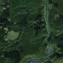 Vue aérienne des environs de Camping Municipal de Haybes