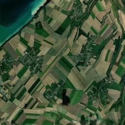 Vue aérienne des environs de Camping Le Clos Savoye