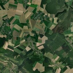 Vue aérienne des environs de La Berquerie