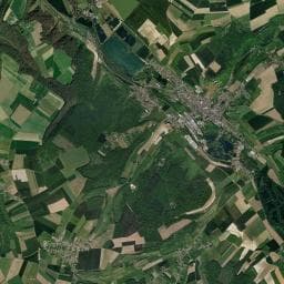 Vue aérienne des environs de Camping Seasonova Les Marguerites