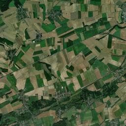 Vue aérienne des environs de Camping municipal Les Marais de l'Ancre