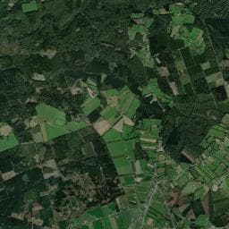 Vue aérienne des environs de Fontaine du ravin du loup