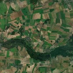 Vue aérienne des environs de La Renardière