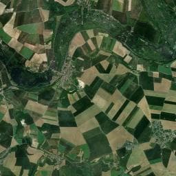 Vue aérienne des environs de La Buissonnière