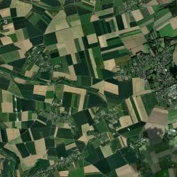 Vue aérienne des environs de Camping municipal du Colombier