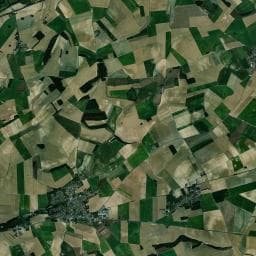 Vue aérienne des environs de Le Colvert