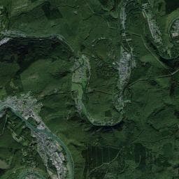 Vue aérienne des environs de Base de loisirs d'Haulmé
