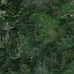 Vue aérienne des environs de Le Trou du Cheval