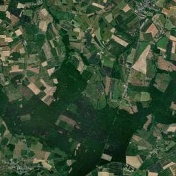 Vue aérienne des environs de Jardin Josette