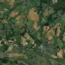 Vue aérienne des environs de Camping à Montcornet
