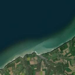 Vue aérienne des environs de Aire naturelle de camping La Pâture