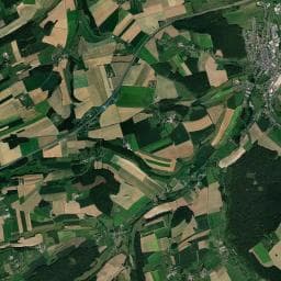 Vue aérienne des environs de Camping Municipal Le Grand Mail