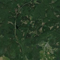 Vue aérienne des environs de Source des Épioux