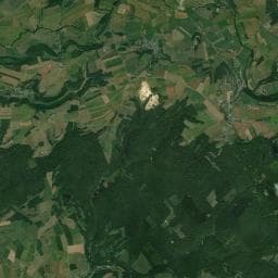 Vue aérienne des environs de Camping Résidence Le Banel