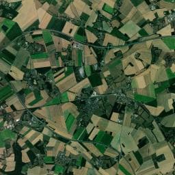 Vue aérienne des environs de Camping à la ferme de Flamanville