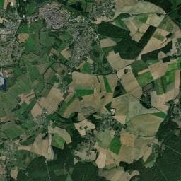 Vue aérienne des environs de Le Marais de la Fontaine
