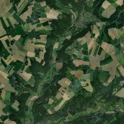 Vue aérienne des environs de Aire de camping-car à Grugny