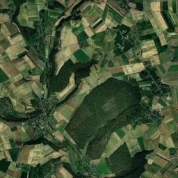 Vue aérienne des environs de Camping Au Vieux Moulin