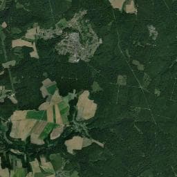 Vue aérienne des environs de Le Port en Forêt