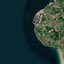 Vue aérienne des environs de Aire de stationnement Sciotot