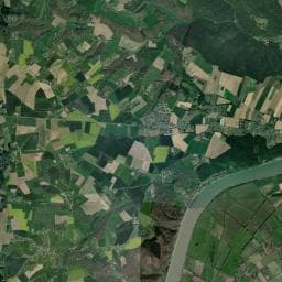 Vue aérienne des environs de Aire de stationnement et de service du Camping Barre-Y-Va