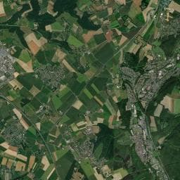 Vue aérienne des environs de Aire de stationnement du Camping Les Nénuphars