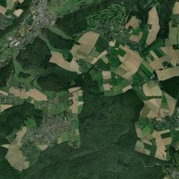 Vue aérienne des environs de Aire de camping-car à Eslettes