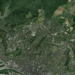 Vue aérienne des environs de Aire de Stationnement du Port de Plaisance de Rouen