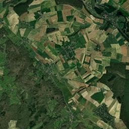 Vue aérienne des environs de Aire de camping-cars de Milly-sur-Thérain