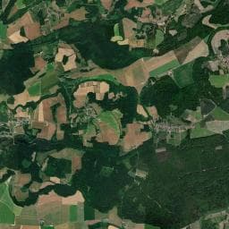 Vue aérienne des environs de Parking de l'Ailette