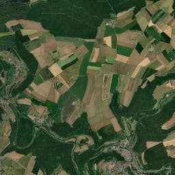 Vue aérienne des environs de Aire Municipale Longuyon