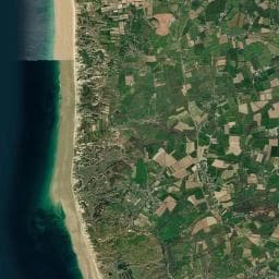 Vue aérienne des environs de Bel Sito