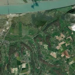 Vue aérienne des environs de Aire Camping-Car Park La Rivière-Saint-Sauveur