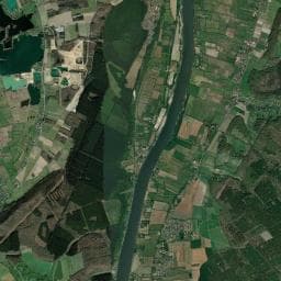 Vue aérienne des environs de Aire de stationnement de Bardouville