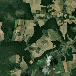 Vue aérienne des environs de Camping Saint-Paul