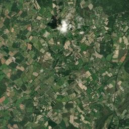 Vue aérienne des environs de Aire Naturel du Bost