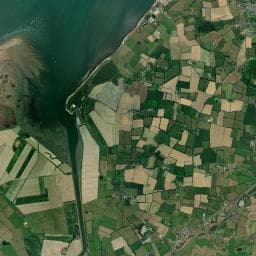 Vue aérienne des environs de Chez La Fontaine