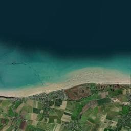 Vue aérienne des environs de Camping municipal Quintefeuille