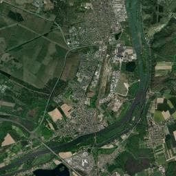 Vue aérienne des environs de Aire de stationnement de Oissel