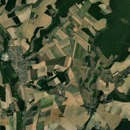 Vue aérienne des environs de Aire de service du Bois Marie