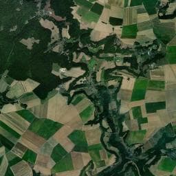 Vue aérienne des environs de Parc de Montauban